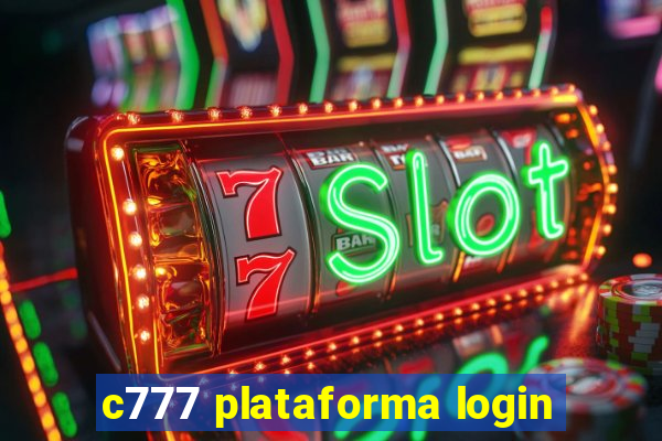 c777 plataforma login